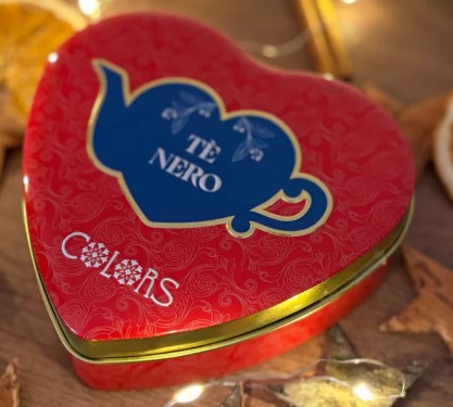 Colors - Il Cuore per Tè - Scatola Tè Nero